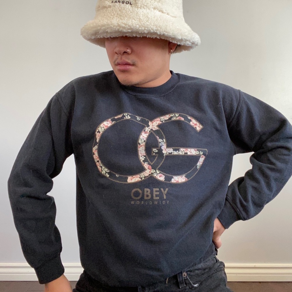 Obey Crew Neck Sweatshirt